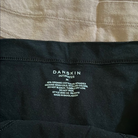 Danskin Intimates Black and Pink Panties Cotton Blend - Picture 2 of 2